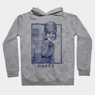 Dusty Springfield  // Vintage Look Faded Design Hoodie